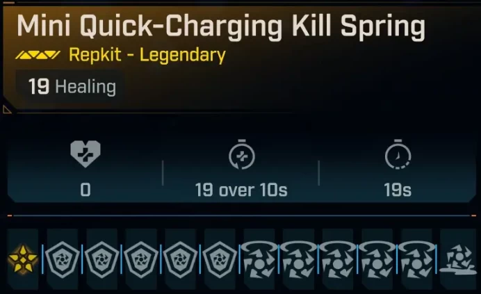 [MODDED] L1 KILL SPRING - ON USE +50% TO ALL RESISTANCES FOR 10s! - ON USE IMMUNITY TO ALL ELEMENTAL DAMAGE FOR 3s - ON USE SHOCK SPLAT