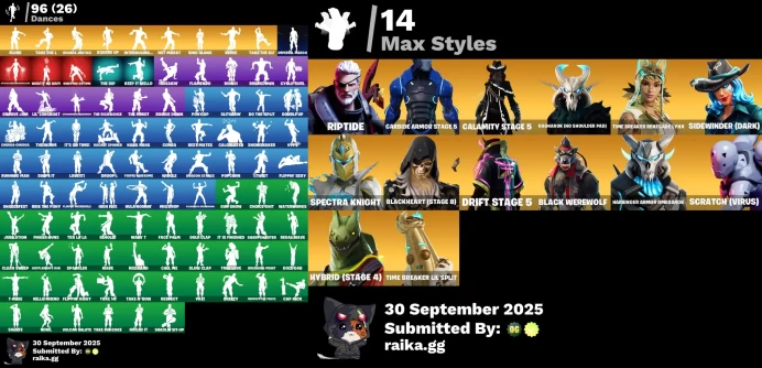 [PC/PSN/XBOX] 87 skins | OG STW | The Reaper | Blue Squire | Royale Knight | Floss | Mako | Take The L | Aura