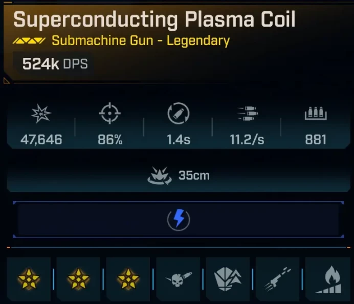 [MODDED] L1 PLASMA COIL - 524K DPS (+120K SHOCK DMG/s) 11.2/s FIRE RATE - COV MAG 881 SIZE - COLOR SPRAY - CEO