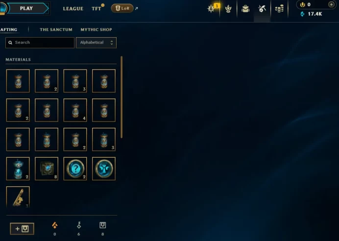 EUW | Iron 4 | Season 2025 | Capsules Skins | Full Access + Unverified | iron / hand-derank