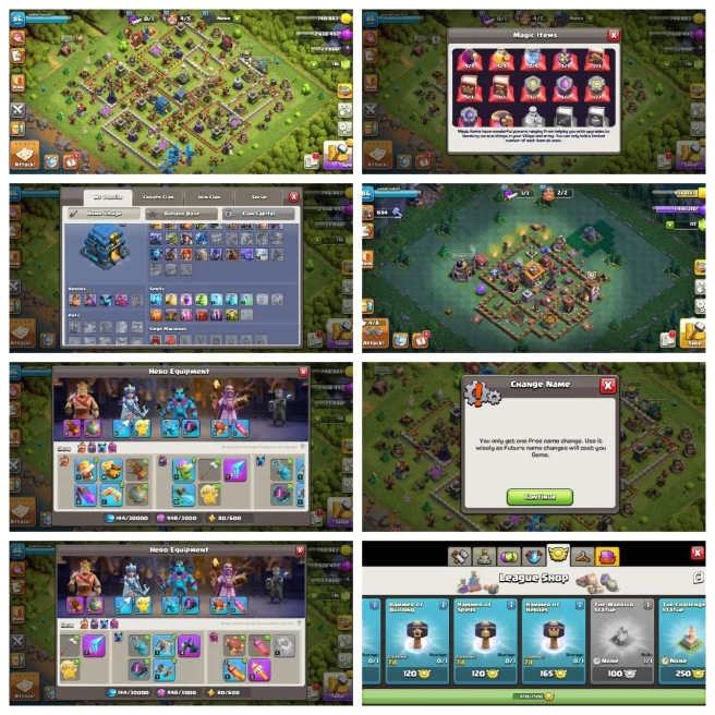 M124◆TH 12 SEMI MAX◆5 EPIC EQUIPMENT◆GG,SB/FA/DC/HT◆470 MEDALS◆NC FREE