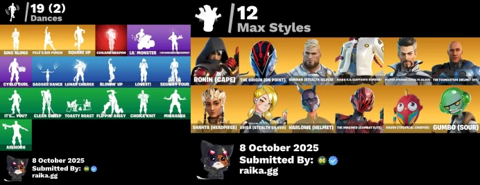 [PC/PSN/XBOX] 25 skins | Beach Jules | Ronin (Cape) | The Origin (On Point) | The Foundation (Helmet Off)