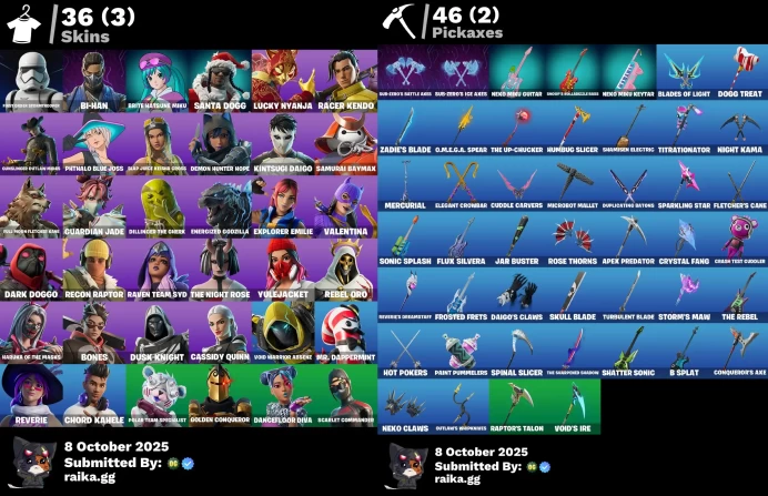 [PC] 36 skins | Get Griddy | First Order Stormtrooper | Bi-Han | Brite Hatsune Miku | Santa Dogg