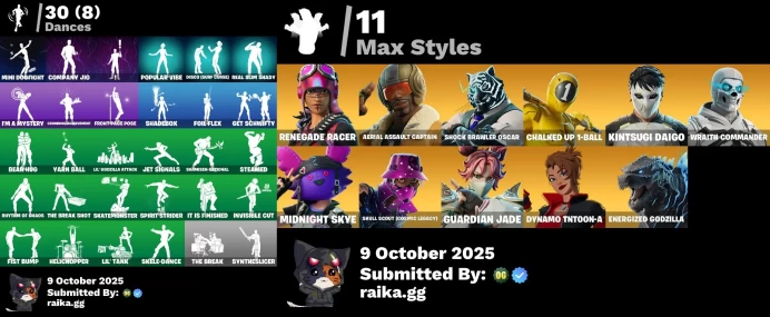 [PC/PSN/XBOX] 47 skins | Harley Quinn | Goku Black | Rap Boy | Solid Snake | LBC '93 Dogg | Slayer Juice WRLD