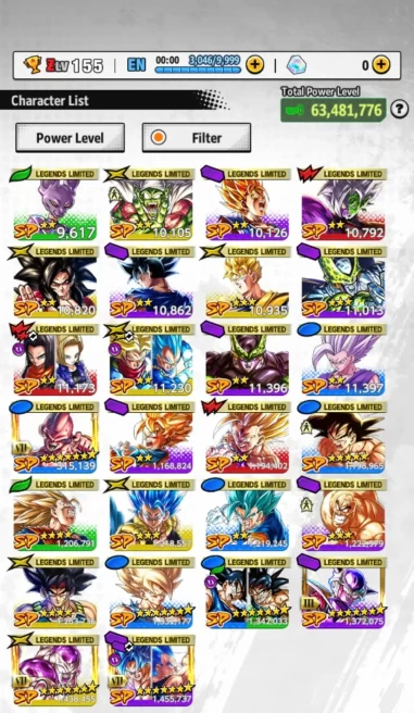 D766-IOS+Android-2 UL Meta(SS Goku Red Star+Frieza Power 11 Red Star)+26 Legends Limited+Good Equipment+Team Frieza+Krillin+Frieza Zenkai+Frieza