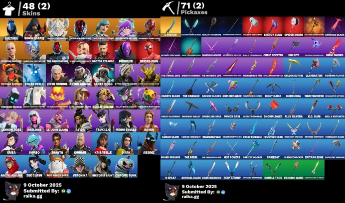 [PC/PSN/XBOX] 48 skins | Sultura | Ronin (Cape) | The Ageless Champion | The Origin (On Point)