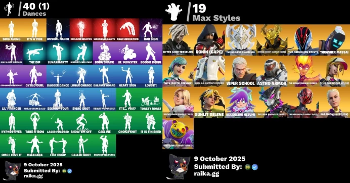 [PC/PSN/XBOX] 48 skins | Sultura | Ronin (Cape) | The Ageless Champion | The Origin (On Point)
