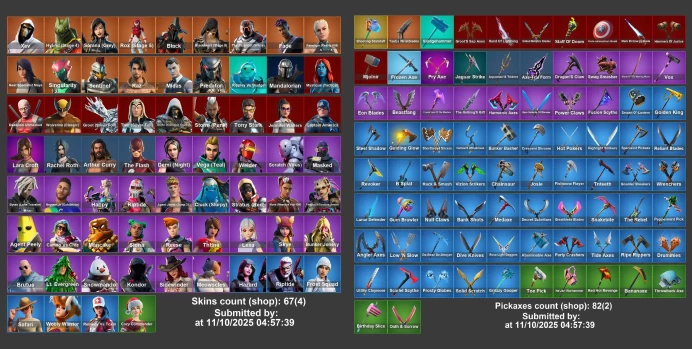 [PC/XBOX] 67 skins | Hot Marat | Rage | Welcome! | Take The Elf | Verve | Astroworld Cyclone