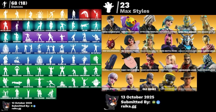 [PC/XBOX] 59 skins | Beach Jules | Star Wand | Subzero Cryptic | Lina Scorch | Twyn (Pastel Stryder)