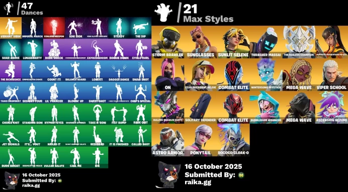 [PC/XBOX] 38 skins | Kurama | Star Wand | Eren Jaeger | The Ageless Champion | Magmatic Mizuki (Cover-up Off)