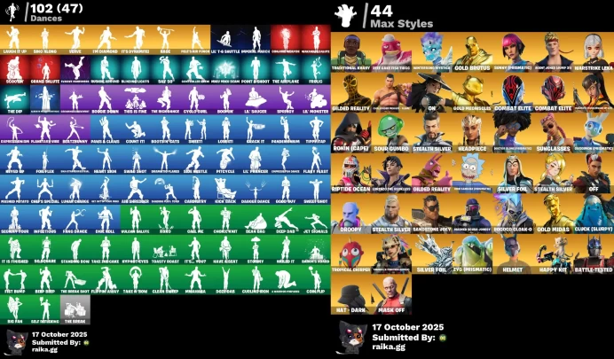 [PC/XBOX] 111 skins | Jules | Lara Croft | Tony Stark | Kurama | Mystique | Star Wand | Mandalorian