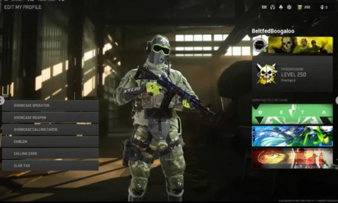 MW2 51+ Orion Camo Unlocked MW2 level 250 Beta First Taste Ultra Rare Calling Card  Aged Bundle Purchased 200+Camos Full Access