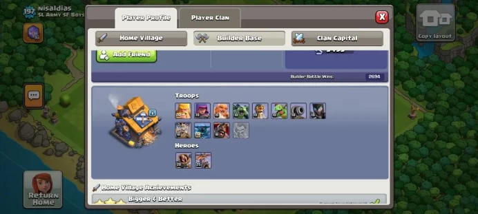 Clash of Clans (Android/ios) SC ID- [Big Sale] TH 14 - Level 197- Heroes(67/68/45/41/25) - Build 10- Cheapest price
