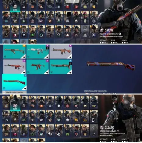 Smurf ACcount - Level 92 - 70/75 OPERATORS ! - +24 CHARMS - Elite Frost - 1ss Battle pass - 5ss Copper - More legends skin