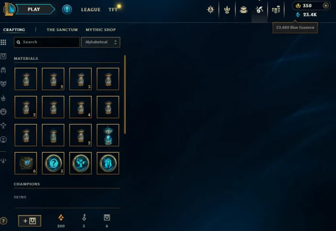  【 ME 】 ⸱ Iron IV 21.2% WR +11Games  | Hand - ( leveled + De-ranked  ) | Unverified  | 23489 BE  | 350 RP  | Untouched-Loot  | Check Description