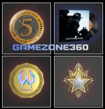 PRIME_2023 Service Medal_ <FACEIT>_7 Level Steam _30 Days Warranty_ NO VAC_5Y, Global Offensive Badge _624 hrs_