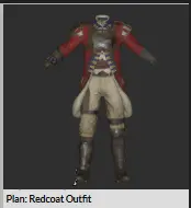 Plan: Redcoat Outfit + hat