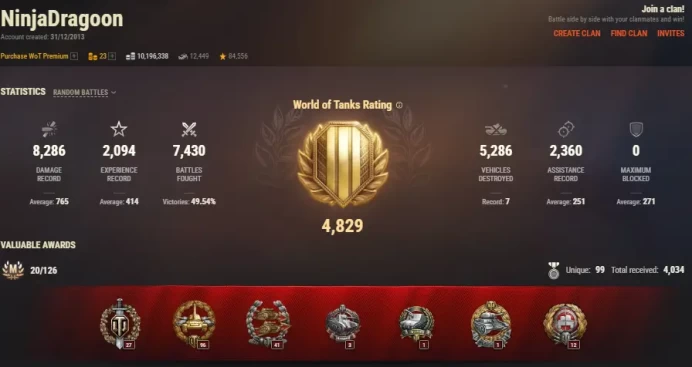 [NA] 4 TIER X |  PREMIUM TANK 70 | [10] Obj. 277 | 10,196,338 SILVER | TOTAL TANKS 87 | CHANGEABLE PASSWORD | 
