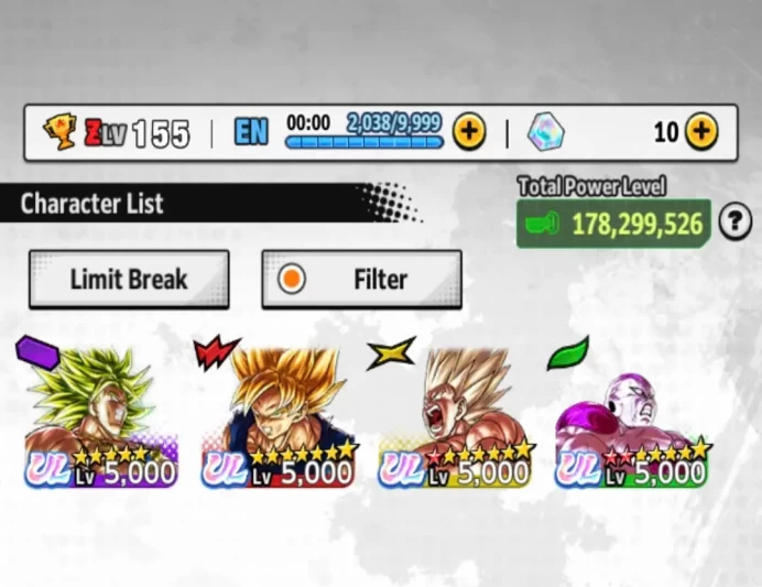 D753-IOS+Android-4 UL(SS Goku+Frieza+Broly)+30 Legends+Good Equipment+Namek Goku+Vegito+Bardock Zenkai+Goku&Frieza+SS4 Goku