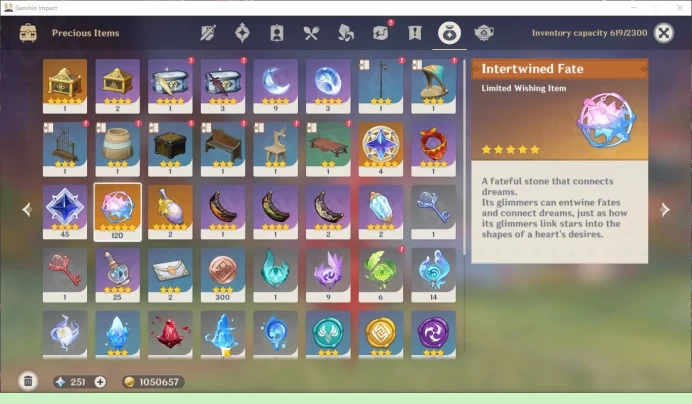 ASIA | AR55 LOW EXPLORE | 120 Intertwined Fate | 3 Limited (Arle, Wanderer, Citlali) etc |MC Male|Take Email|Check SS(GI2898)