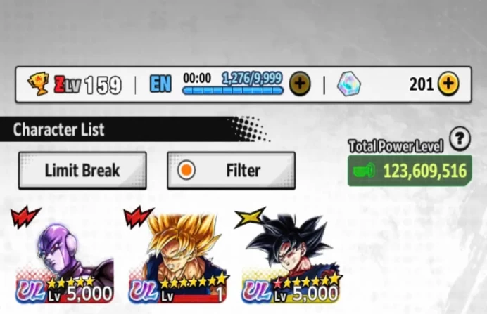 D747-IOS+Android-3 UL Goku Uis Red Star+Hit+19 Legends+God Equipment+Gotenks Red Star+New Broly+Cabba+Pikkon+Namek Goku+SS4 Gogeta