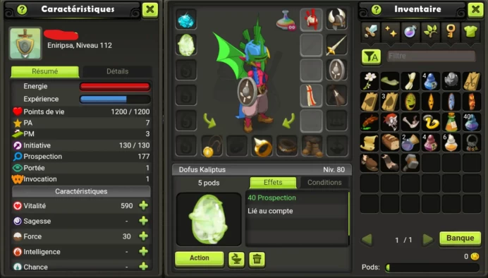 Eniripsa LVL 112 Kelerog / Non Certifie, Securite 100 % !