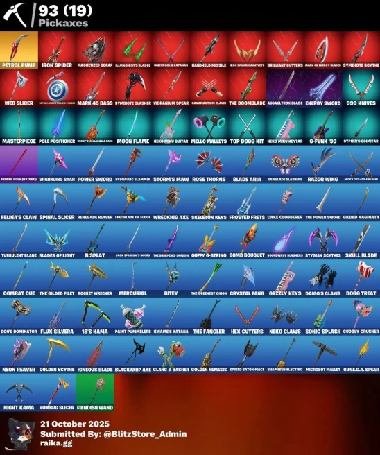 [Rent Cheap Accounts for 14 Days]Pc / xbox / PSN /Nintendo - 82 Skin - 93 Pickaxes - 61 Dans - Code586