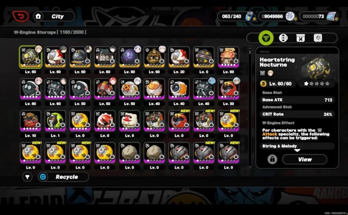 ULTRA MAX ACCOUNT - EU - Level 57 - +24 5Stars (Characters&Weapons) - +9 5Stars Bang Boo's - More Cons M6 - +73 Gems - More Peties+ - [ALL