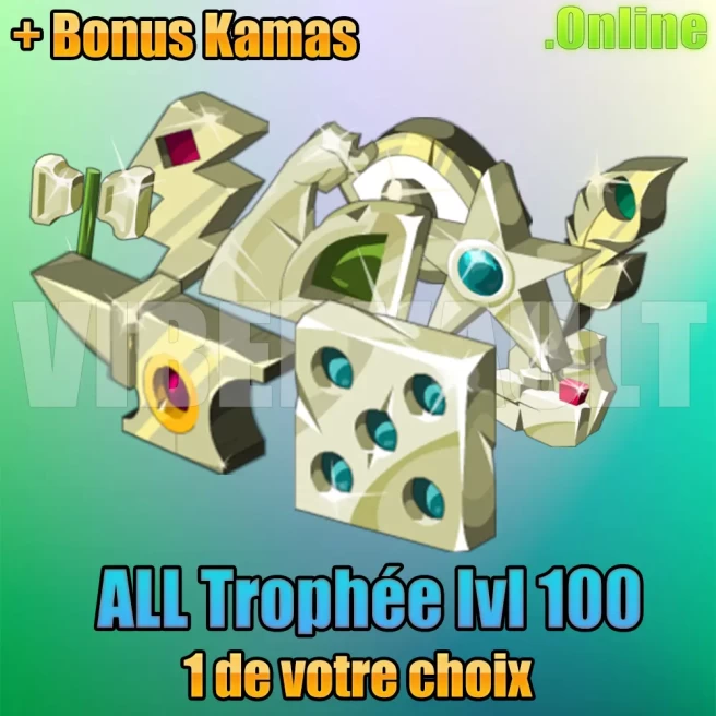 [Tiliwan] x1 Trophée LVL 100 de votre choix