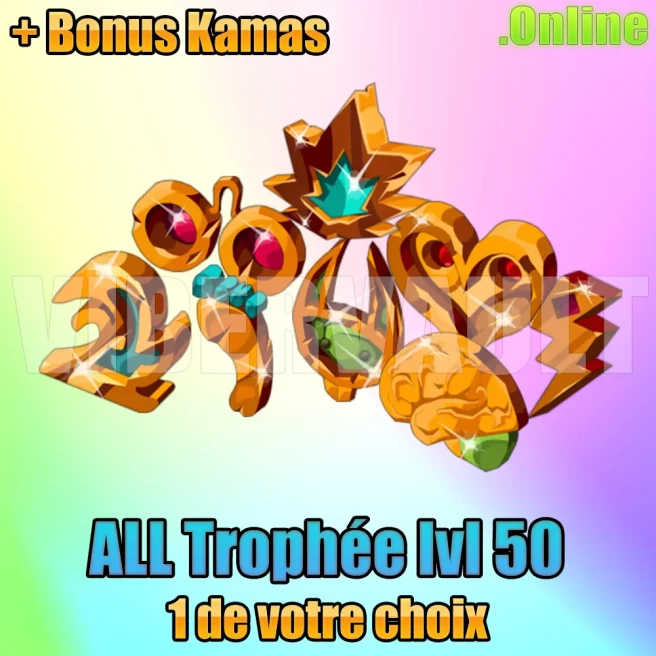 [Tiliwan] x1 Trophée LVL 50 de votre choix