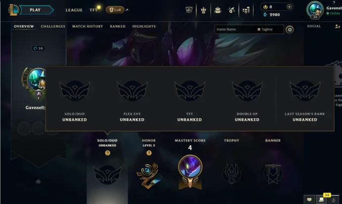 verified OLD HAND 【EUW】2019-2022 Year NO BANS LVL 30+ Full Access Instant Delivery 22 Champions BE 2980