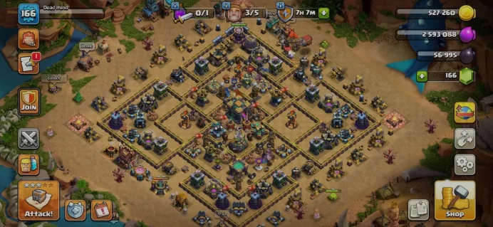 Th14 full max, 5 Equipment epic,wall max, Defense high level, 4 map skin, Change name 500Gem, Magic item, Hero high level, Lifetime Warranty