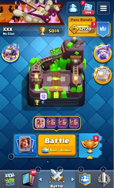 5.014 HROPY | ARENA 15 | LEVEL 24 | 83 CARD | 157.619 GOLD | 70 GEMS | FULL ACCES | CHEAP