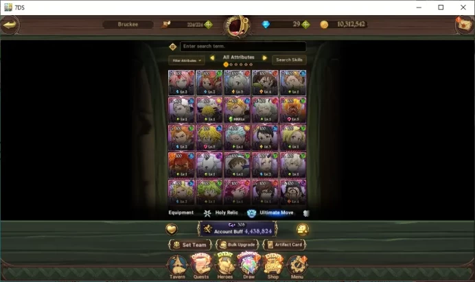 ASIA|4,4M CC|5LR+9UR,Collab TOG+Slime+Konosuba (Lancelot 6/6,Escanor 5/6,Milim Naca 2/6,Thor 2/6, Eli&Meli)|Code Only|(SDS2384)