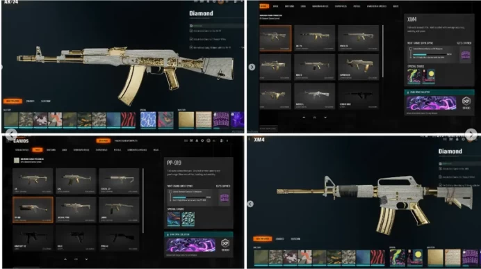  BO6 / WZ |  13x Diamond + Gold |  All Platforms | Secure & Quick