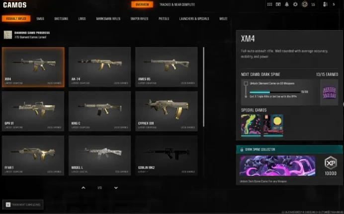  BO6 / WZ |  13x Diamond + Gold |  All Platforms | Secure & Quick