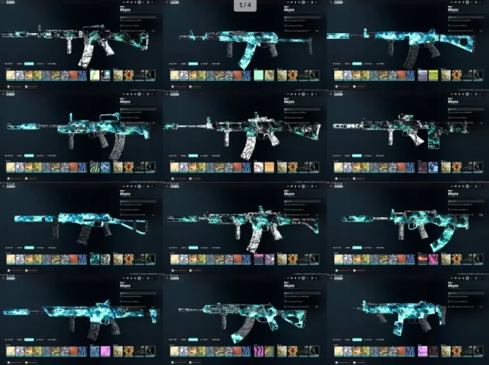 BO6 & WZ4 33 + ABYSS Level 55 Ranked Ready STACKED Linkable To Xbox Catalyst 22+ Operators 495 Camos Instant Delivery Legit