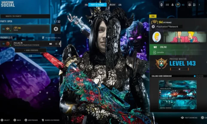 BO6/WZ4 64xGuns Abyss Legit Grind  Prestige Master Lvl 170+MWII GAIA Operator Included S4 Blackcell Rank Ready Linkable with PC/Battle.net/XBOX
