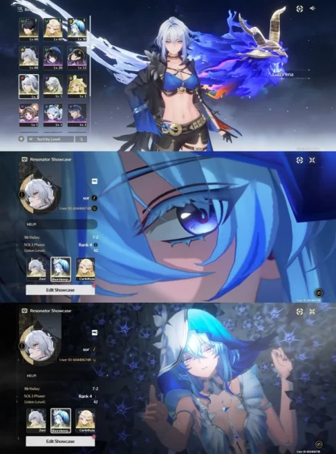 EU -  Union 42 - Character 20 - Astrite 12 - Beutiful Account - Code557