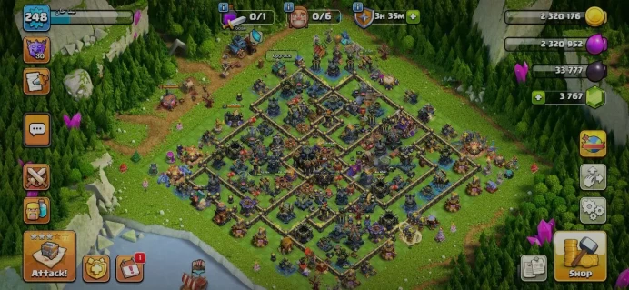 TH 17 Full Max,9 Equipment Epic(11max),Defense Max,Builder Hall Max,Wall max,122League medal,7skin hero,magic item,Hero max, Lifetime Warranty