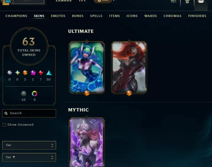 EUW account full access with 2 ultimate skins/ Crystalis motus leona and more nice skins