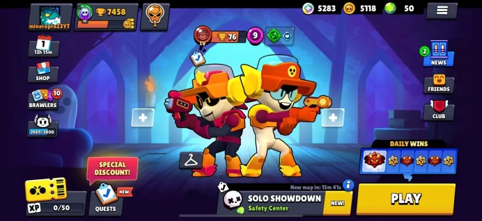 [7458 Trophies] 6 Legendary, 9 Mysterious, 19 Epic | Instant Delivery  + Clean Fresh Account + Email Changeable + Lifetime&nbsp;Warranty
