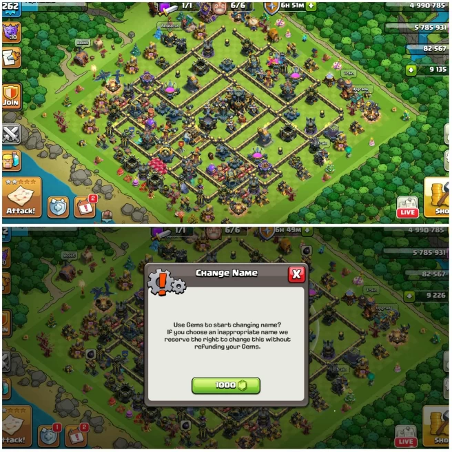 [9300 Gems]||Th17 Almost Max||Max Profile Heros Pet||17767 Legendary Trophy||13 Epic Equipment|7 Epic Almost Max|Exp:262