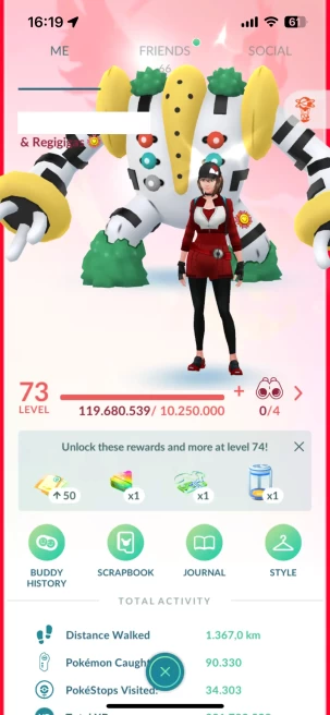 Level 73, 5 Legend IV 100, 428 Shiny, 385 Legend, 116 IV 100, 21 Shiny Legend, 55 Shadow Legend