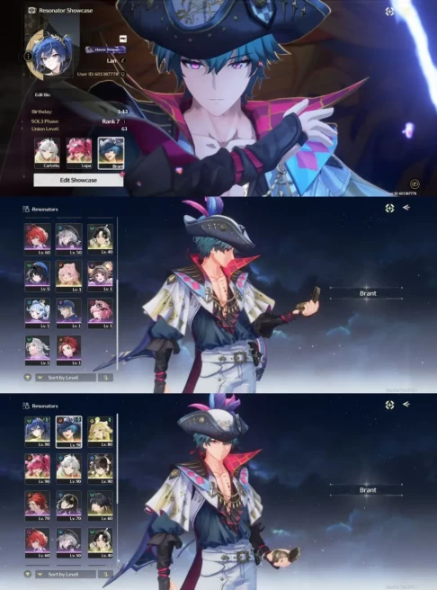 EU - Union 63 - 20 Character - 9 Golden Weapons - Beutiful Account - Code626