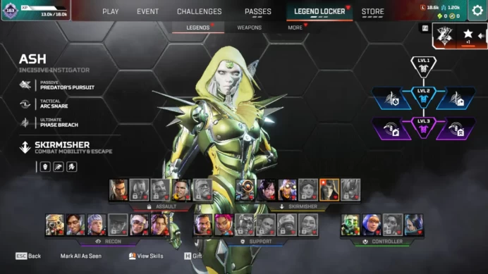 Smurf Account | 59 legendary skins | Level 20 + | Rookie 4 | 15 legends | Ranked ready