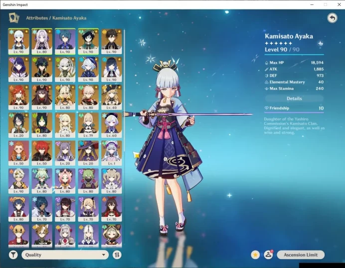 ASIA|AR 60|15 Limited+ 6 [5 Star's Weapon][(Furina,Ayaka)+Sign,Mavu Prem Team,Kinich C1,Etc]|MC Female|TakeEmail|CheckSS(GI3166)