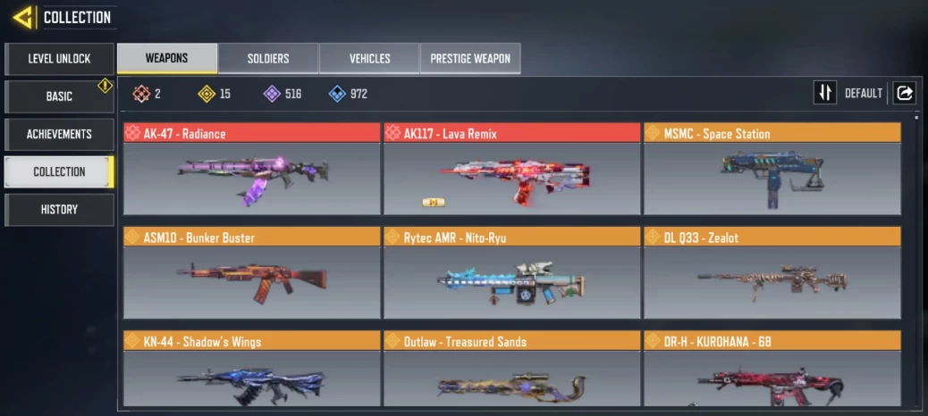 D80 Lvl 400 | Guns: 2 Mythic | 15 Legendary | 516 Epic | Characters: 238 Epic Character | Dance: 100 | Spray: 120 | 100% Safe