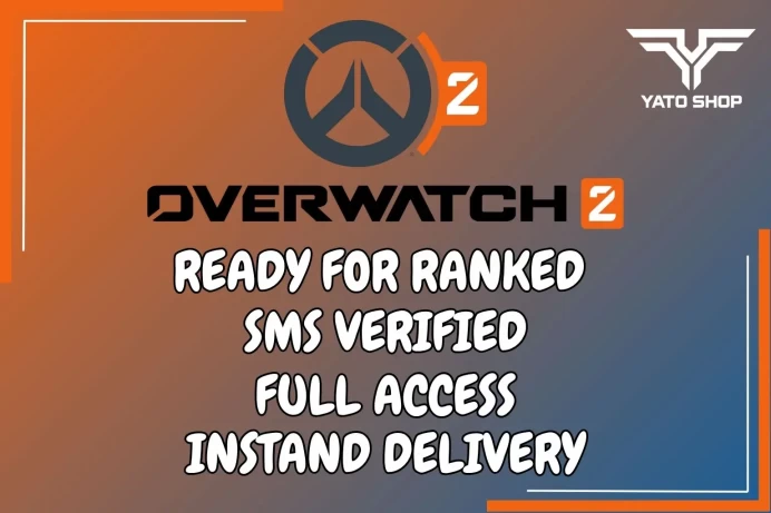 [HANDMADE] OVERWATCH 2 ACCOUNT | 20 WINS | RANKED READY |  NAME CHANGE AVAILABLE | SMS VERIFIED | INSTANT DELIVERY | LOCK PROTECTION 