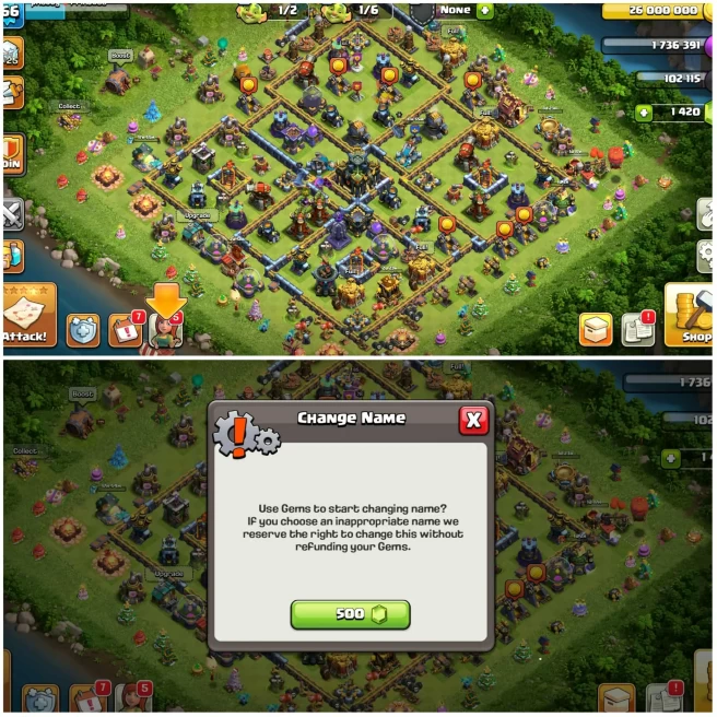[10 Epic Equipment]__Th17 Best Id__Heros:78-87-51-65-24__500 Nc__1420 Gems__Exp:166